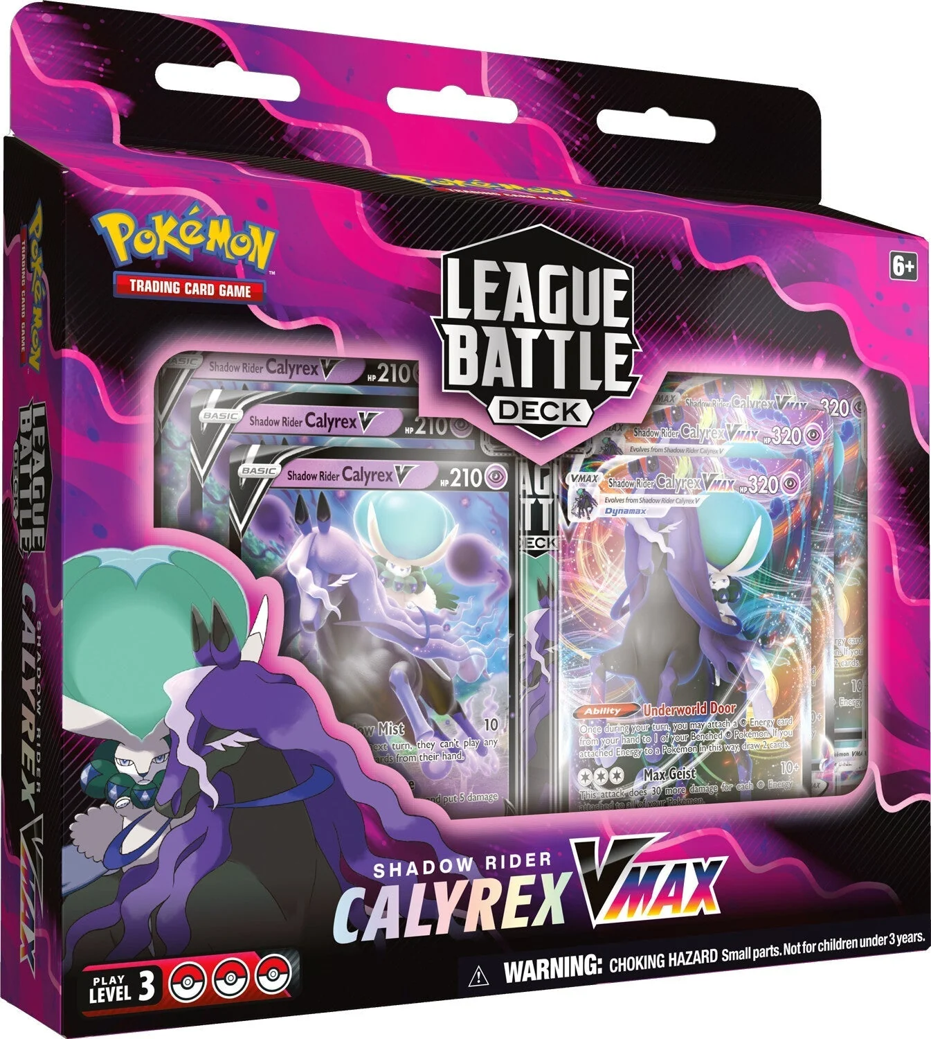 Shadow Rider Calyrex VMAX League Battle Deck - Español