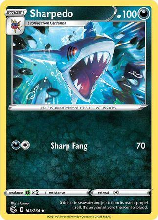 Sharpedo 163/264 - Reverse Holo