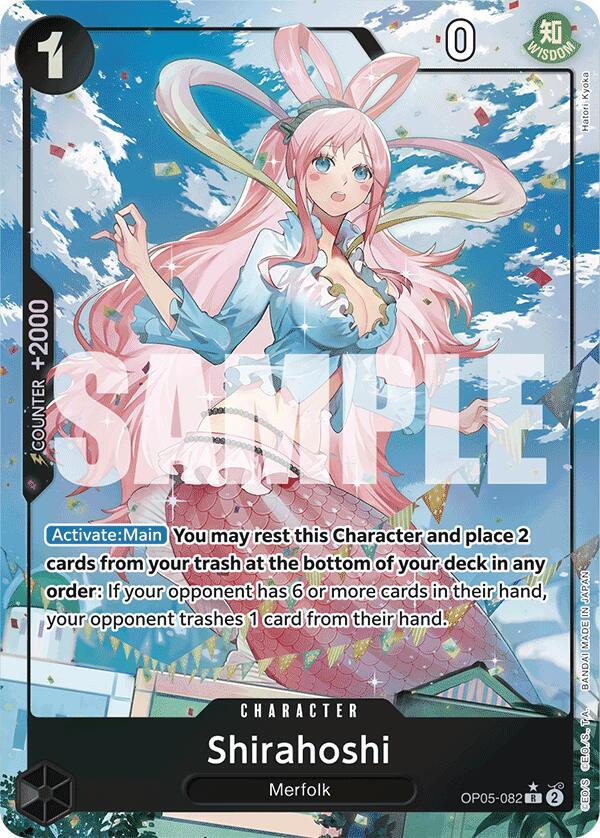 Shirahoshi - OP05-082 - Full Art - Rare