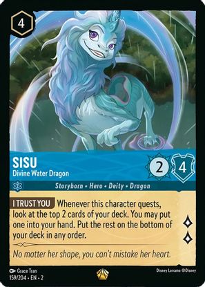 Sisu - Divine Water Dragon 159/204 - Legendary