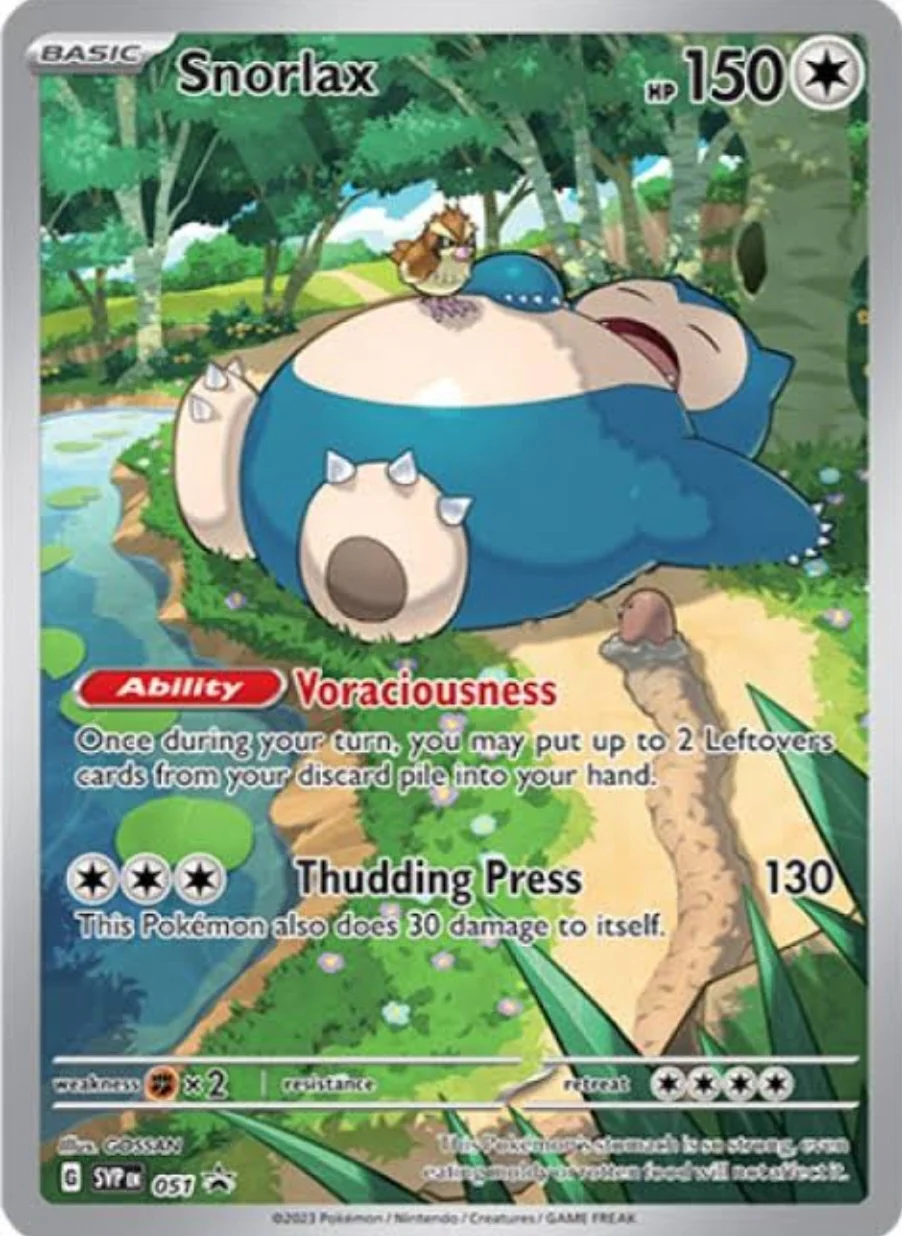 Snorlax Promo - SVP 051 (No Sellada)
