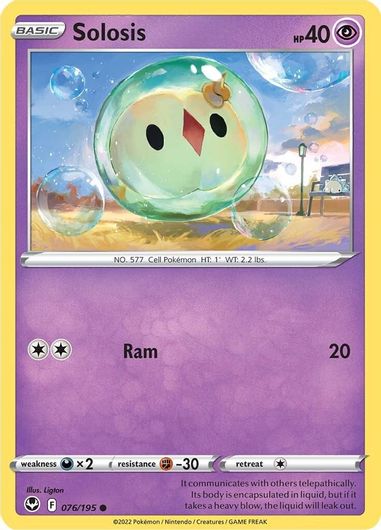 Solosis 076/195 Reverse Holo