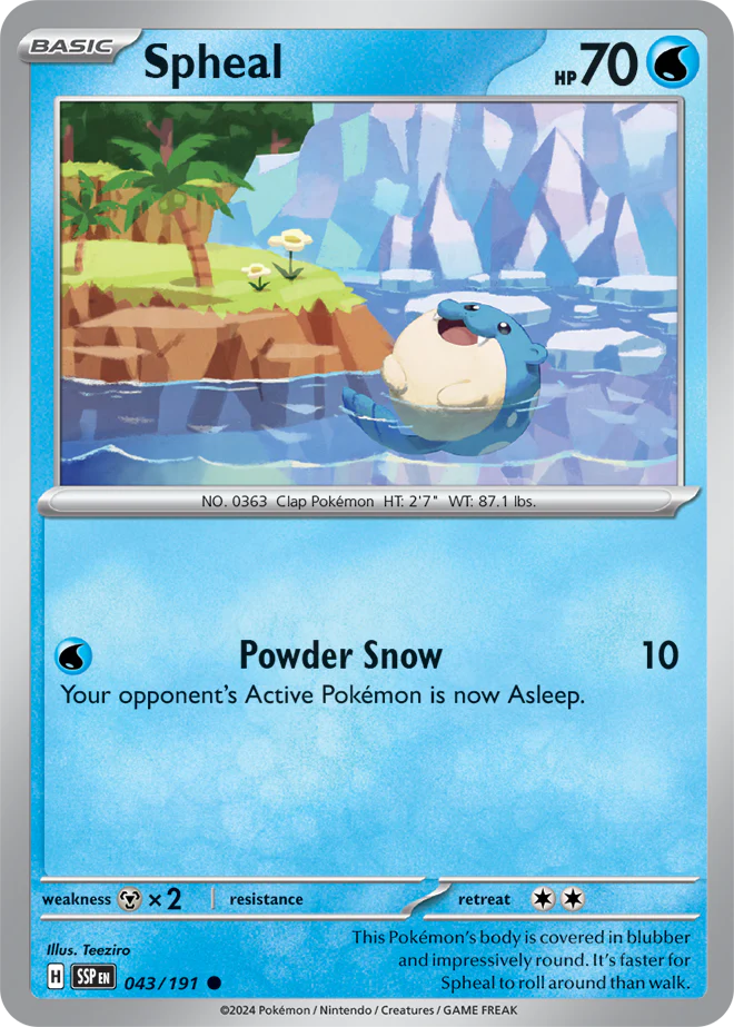Spheal 043/191 - Common