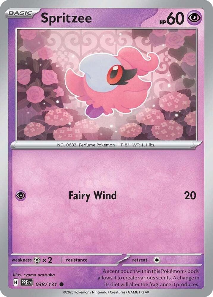 Spritzee  038/131 - Common - Reverse Holo