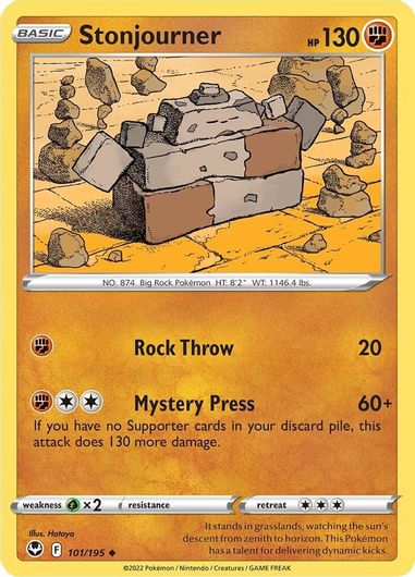 Stonjourner 101/195 Reverse Holo