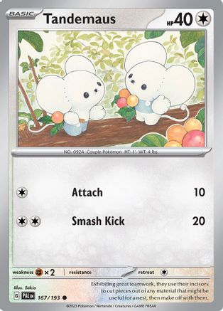 Tandemaus - 167/193- Cosmos Holo Promo