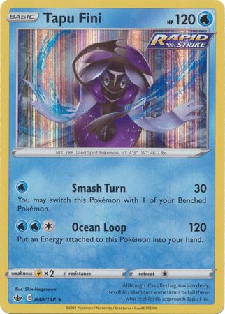 Tapu Fini 040/198 - Holo