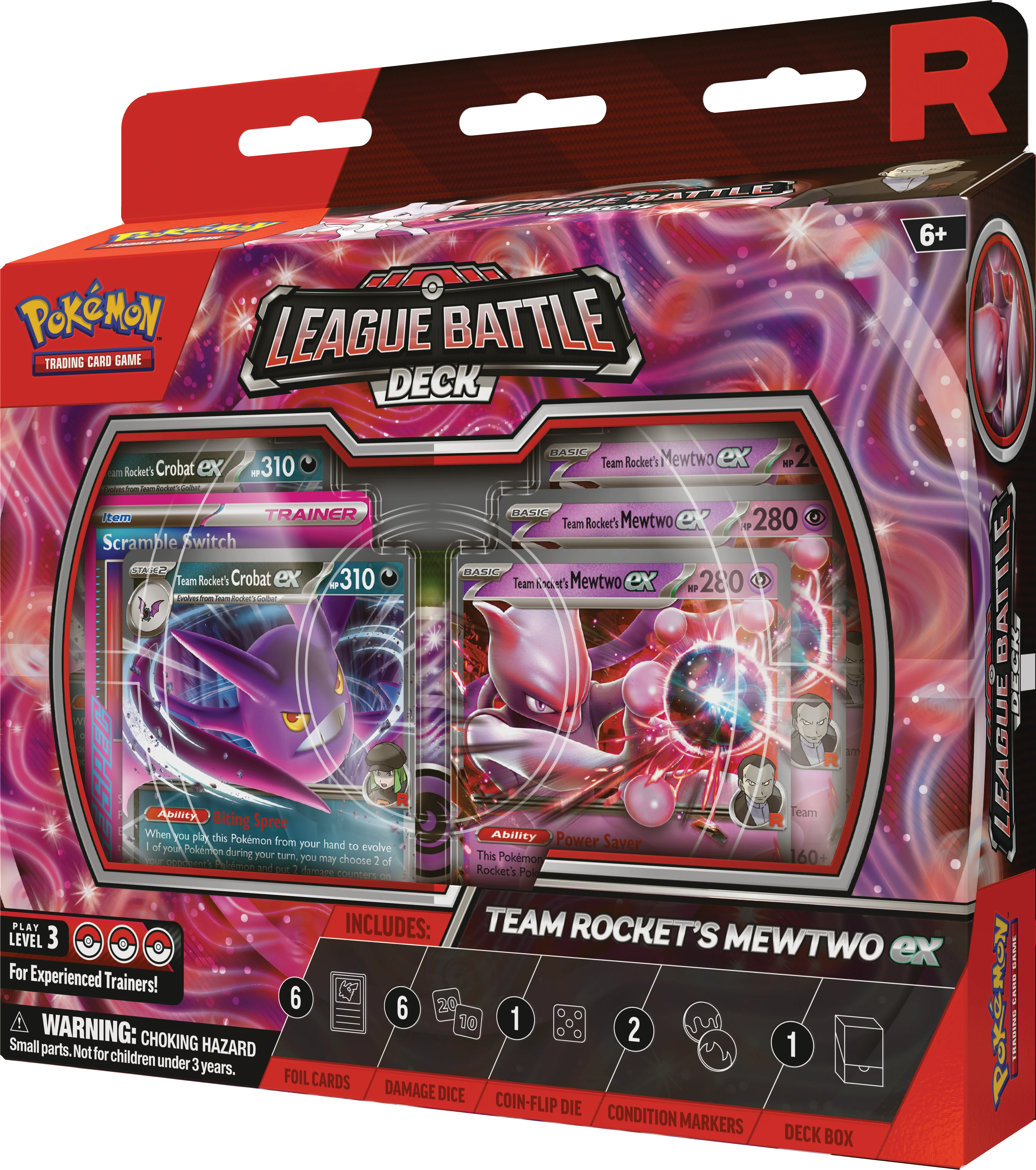 Team Rocket's Mewtwo ex - League Battle Deck (Español) - Image 8