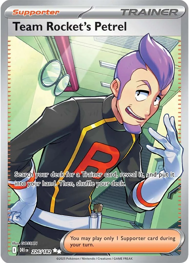 Team Rocket's Petrel 226/182 - Ultra Rare