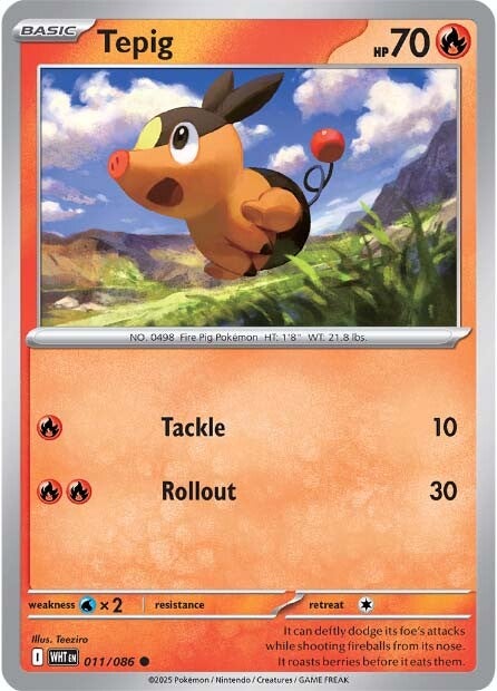 Tepig 011/086 - Common