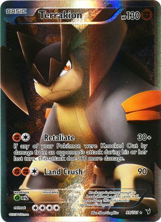 Terrakion 99/101 -Lightly Played- (Subasta)