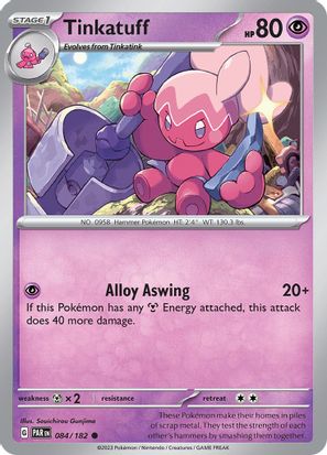 Tinkatuff 084/182 - Common - Reverse Holo