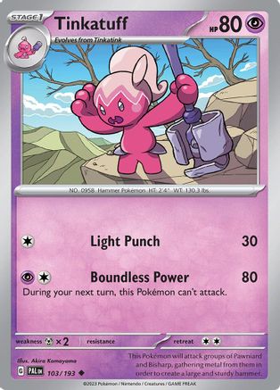 Tinkatuff - 103/193 (Reverse Holo)