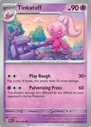 Tinkatuff - 104/193 (Reverse Holo)
