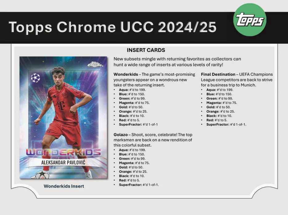 2024-25 Topps Chrome UEFA Club Competitions - Jumbo Box - Image 8