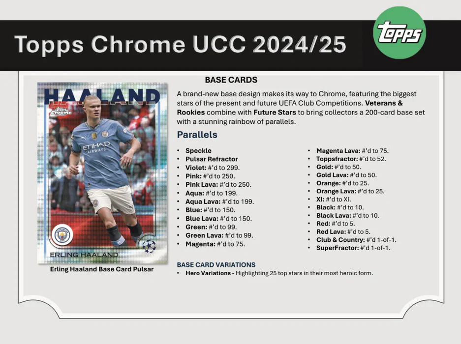 2024-25 Topps Chrome UEFA Club Competitions - Jumbo Box - Image 9