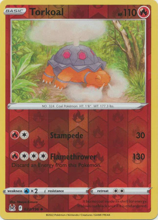 Torkoal 023/196 Reverse Holo