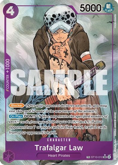 Trafalgar Law (TR)  ST10-010 - Super Rare