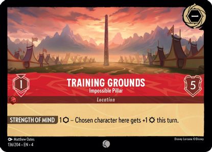 Training Grounds - Impossible Pillar 136/204 - Common - Cold Foil