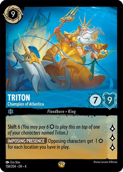 Triton - Champion of Atlantica 158/204 - Legendary