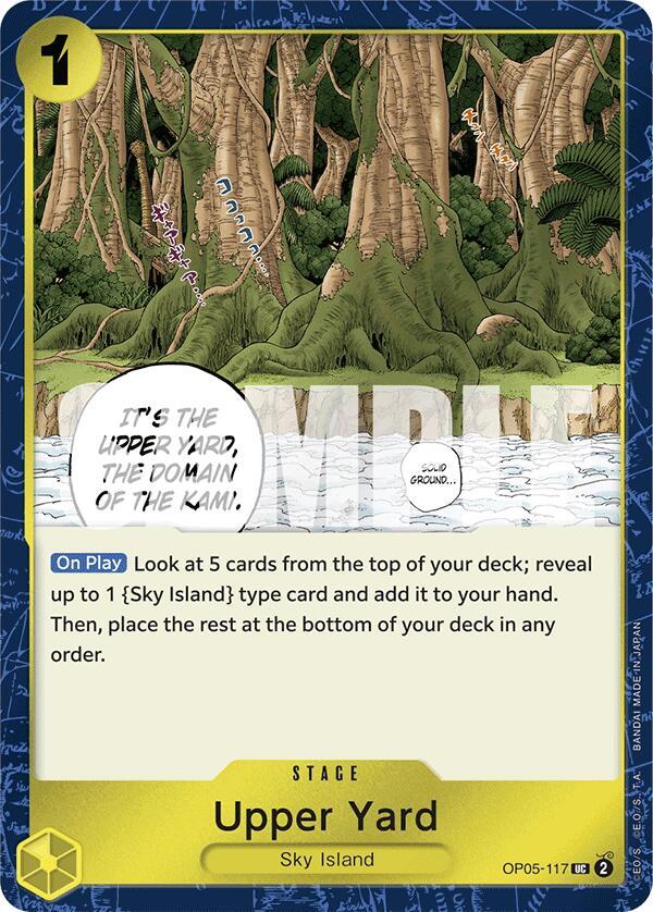 Upper Yard - OP05-117 - Pirate Flag Foil - Uncommon
