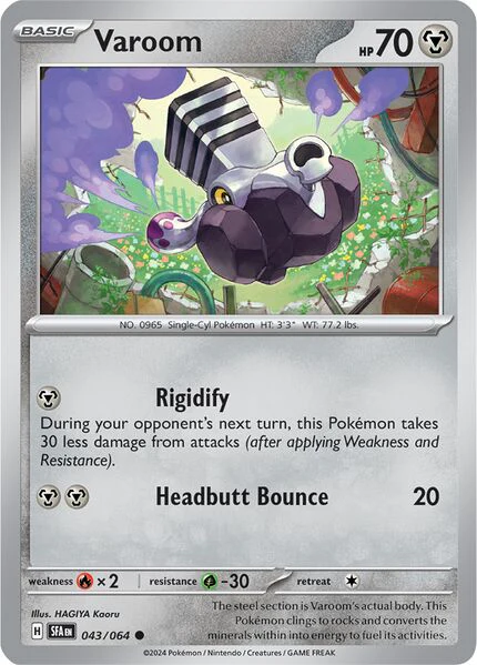 Varoom 043/064 - Common - Reverse Holo