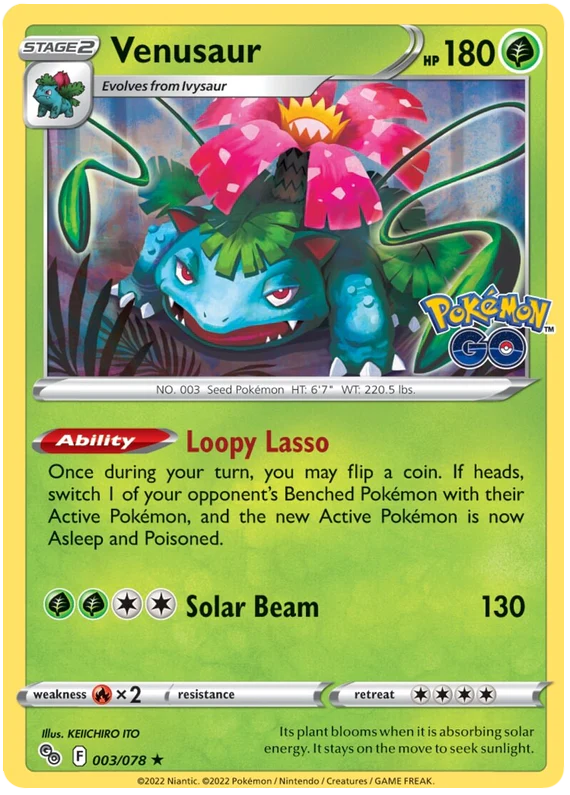 Venusaur 003/078 - Holo