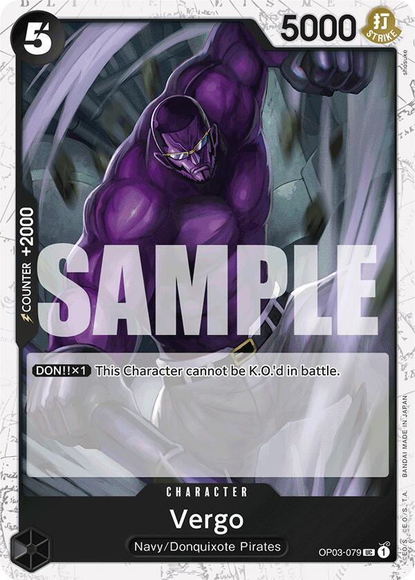 Vergo - OP03-079 - Pirate Flag Foil - Uncommon