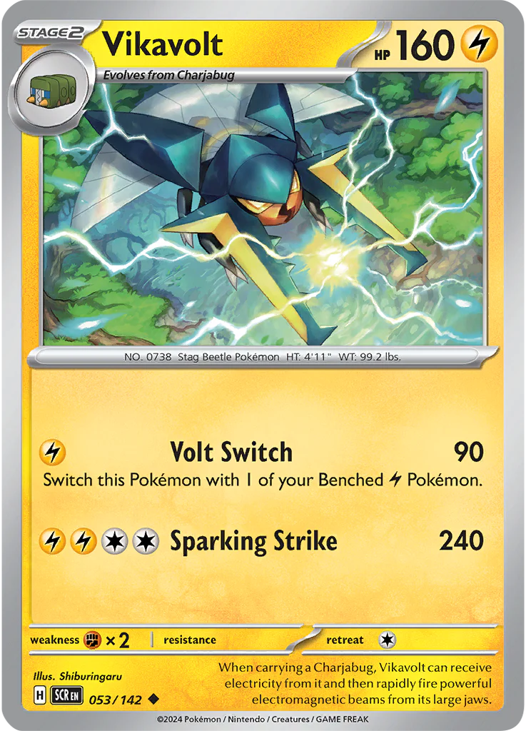 Vikavolt 053/142 - Uncommon - Reverse Holo