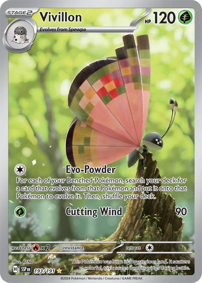 Vivillon 193/191 - Illustration Rare