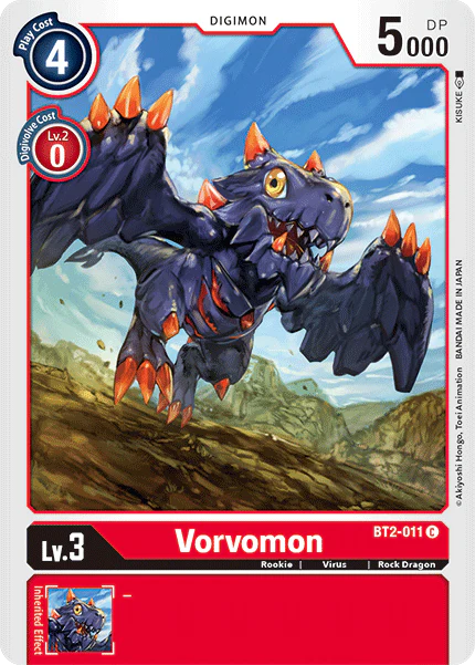 Vorvomon BT2-011