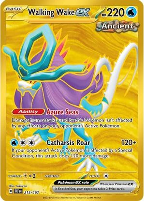 Walking Wake ex 215/162 - Hyper Rare