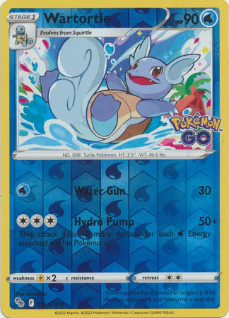 Wartortle 016/078 Reverse Holo