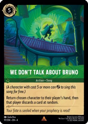 We Don't Talk About Bruno 97/204 - Rare - Cold Foil