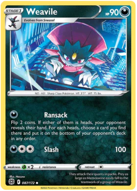 Weavile 087/172