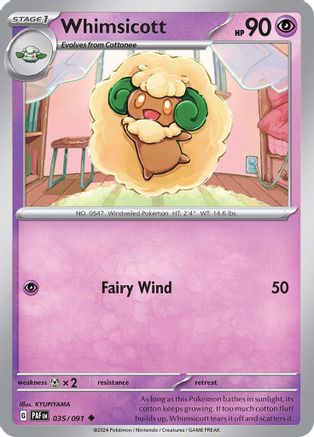 Whimsicott  035/091 - Uncommon