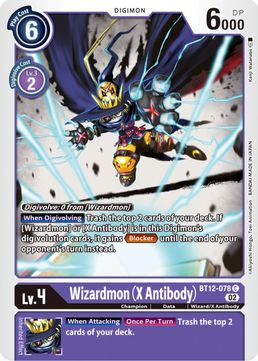 Wizardmon (X Antibody) BT12-078 C