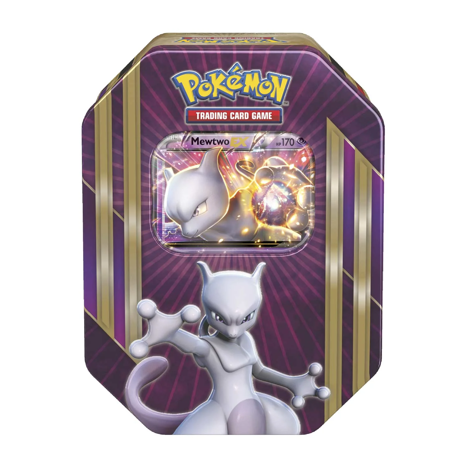 XY Mewtwo Tin