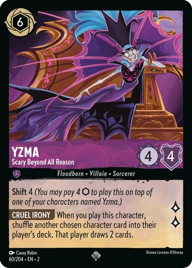 Yzma - Scary Beyond All Reason 60/204 - Super Rare